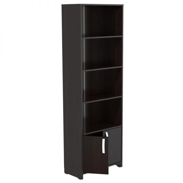 INVAL 4-SHELF BOOKCASE WITH 2 DOORS - Image 3