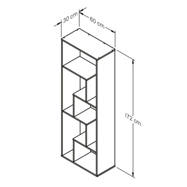 INVAL BE 15904 Bookcase - Image 3