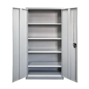 Fly High 6' 2-Door Filing Cabinet - 4 Adj Shelves