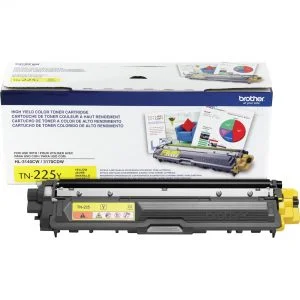 Brother High Yield Yellow Toner TN225Y