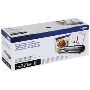 Brother Standard-yield Toner, Black TN221BK