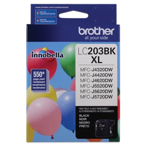 Brother High-Yield Ink – Black LC203BK