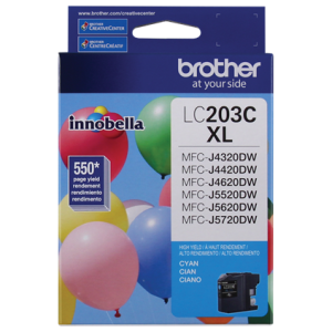 Brother High-Yield Ink – Cyan LC203C