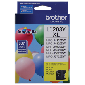 Brother High-Yield Ink – Yellow LC203Y