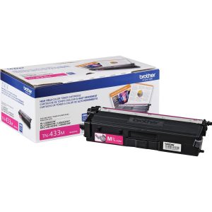 Brother High Yield Magenta Toner TN433M