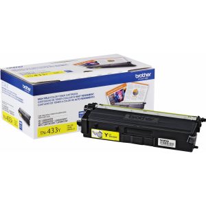 Brother High Yield Yellow Toner TN433Y