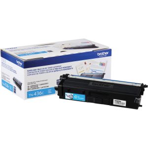 Brother Super High-yield Toner, Cyan TN436C