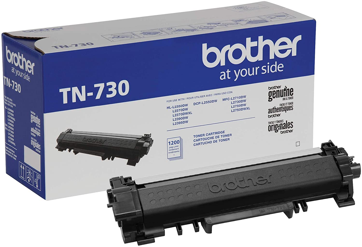 Brother Standard-Yield Toner TN730 Amaranth Business Solutions Limited