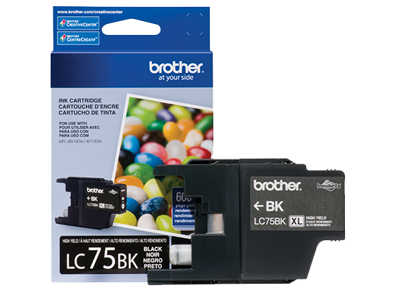 Brother LC75BK High-yield Ink - Black - Amaranth Business Solutions Limited