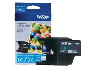 Brother LC75C High-yield Ink - Cyan