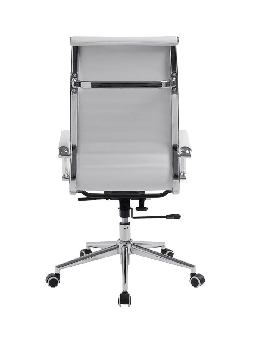 High Back Office Chair - White - Image 4