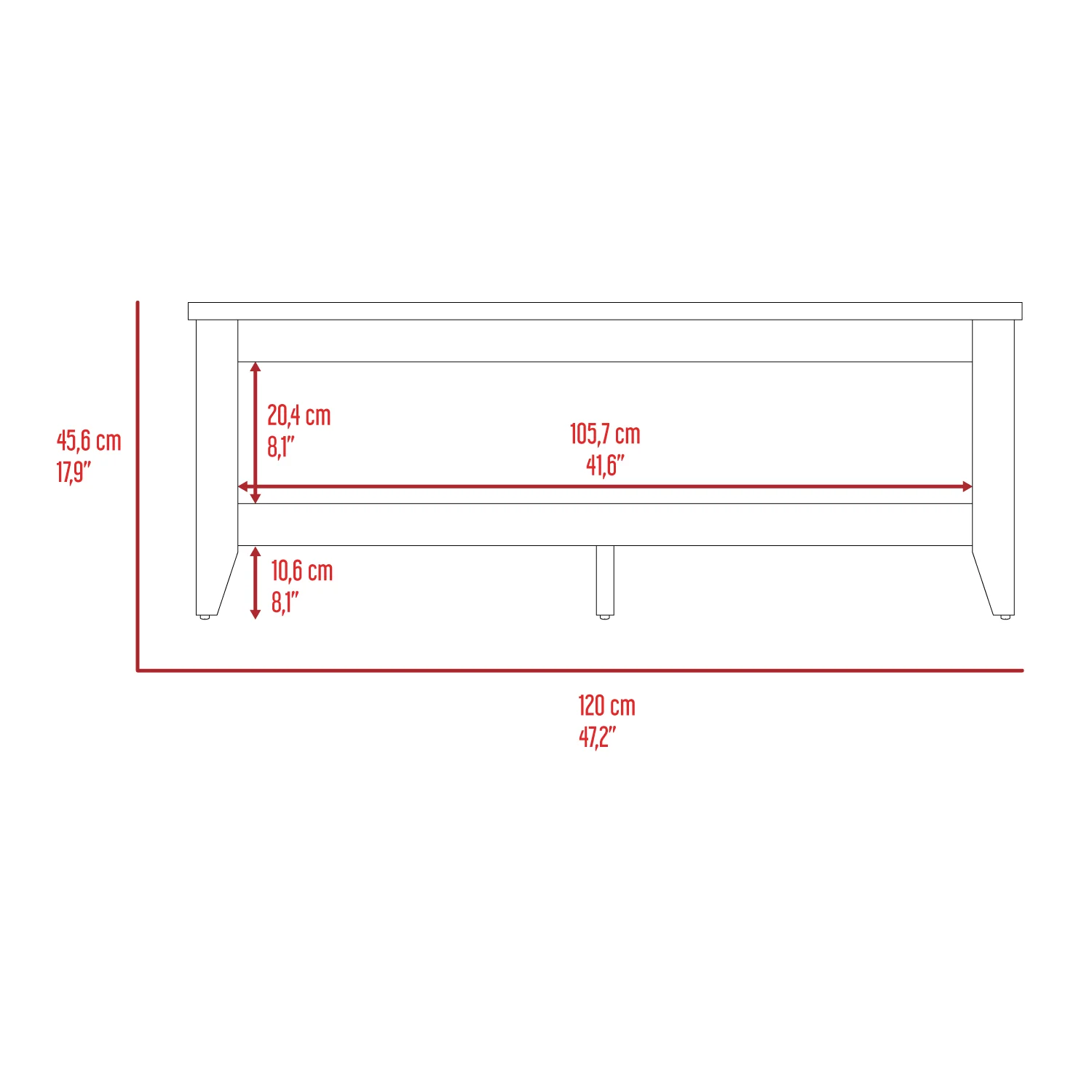 RTA Accent Coffee Table - Image 3