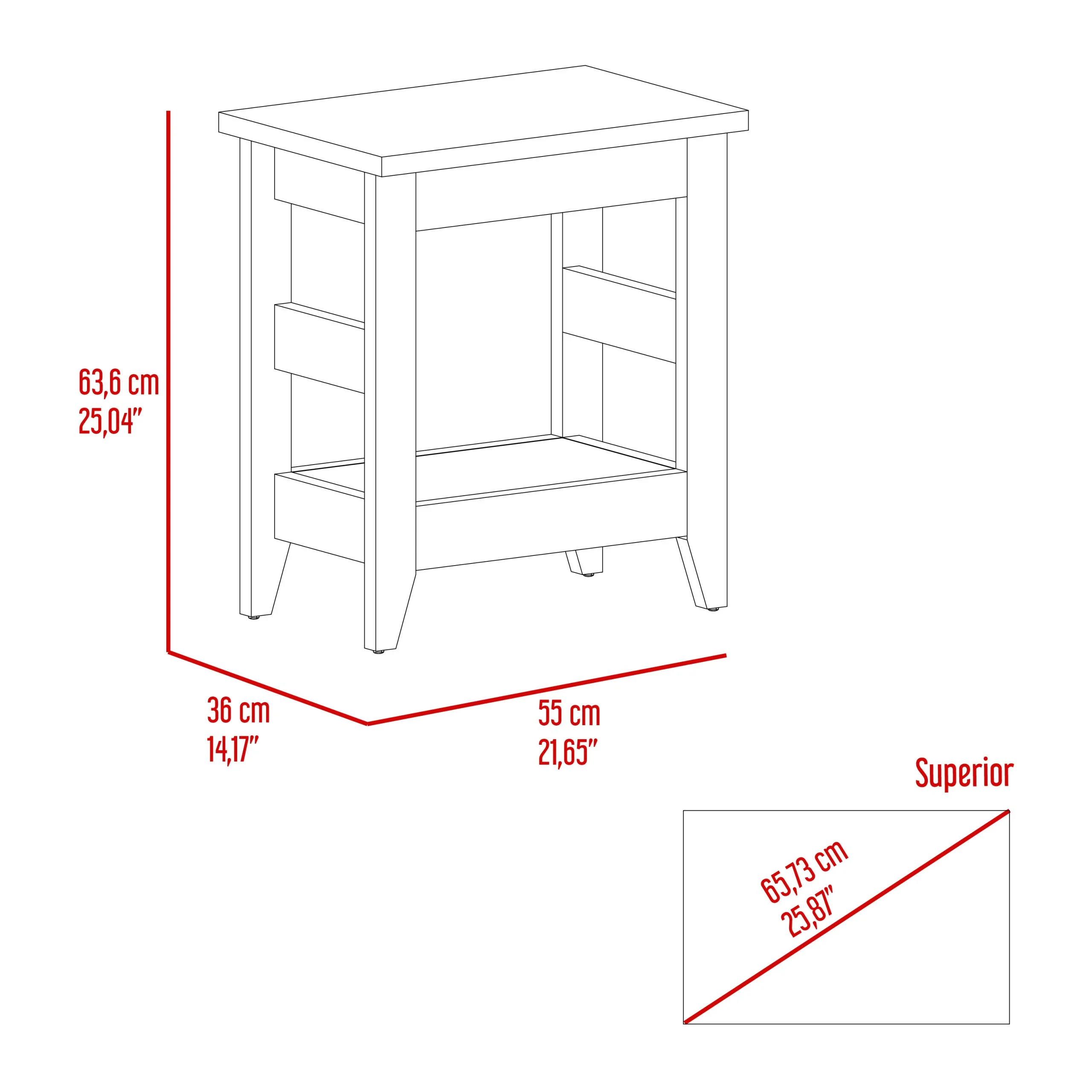 RTA Accent End Table - Image 5