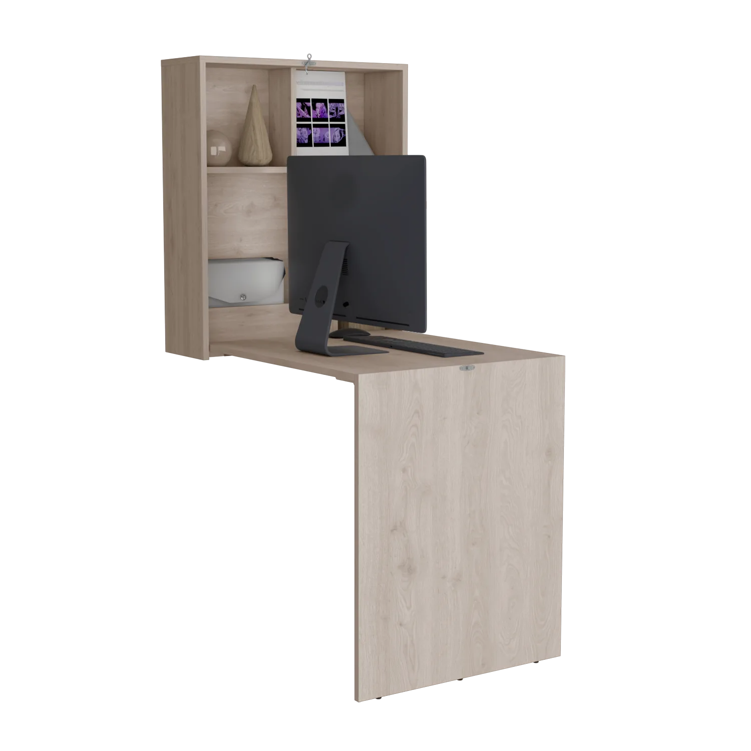 Kaplar Wall Mounted Folding Desk - Image 2