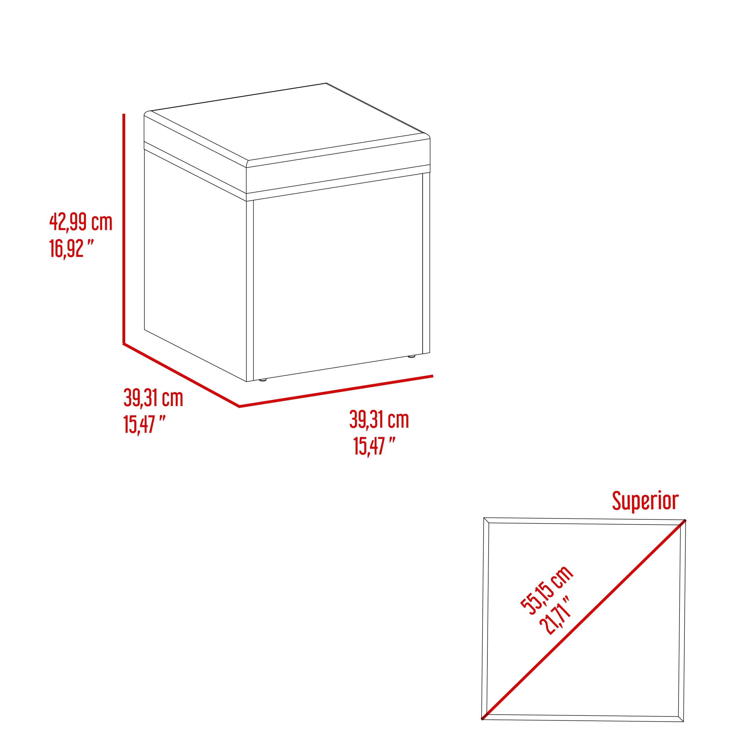 Lucien Coffee Table with Stools - Image 7